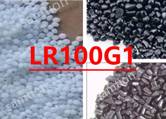 La resina S-Plastic Lexan LR100G1 es un material reforzado con fibra de vidrio al 10% utilizado para aplicaciones de moldeo por inyección no cosméticas.