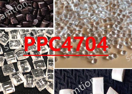 La resina S-Plastic Lexan PPC4704 es un copolímero de policarbonato resistente a altas temperaturas, proporciona un DTUL de 300F a 264 Psi.