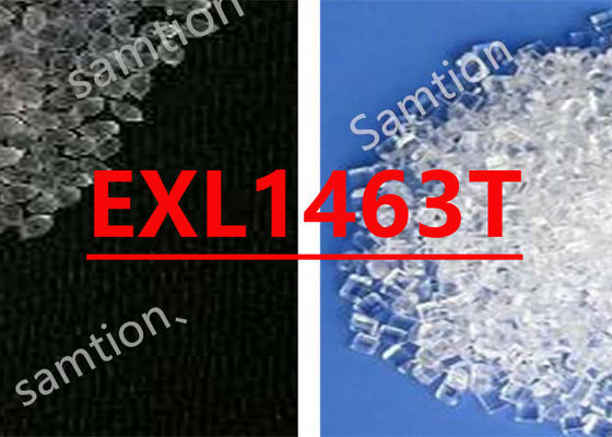 S-Plastic  EXL1463T Policarbonato (PC) Resina de copolímero de siloxano es una calidad de moldeo por inyección transparente