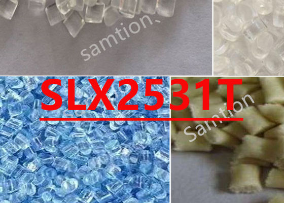 S-Plastic  SLX2531T Copolímero PC transparente resistente a las condiciones climáticas para moldeo por soplado/extrusión.