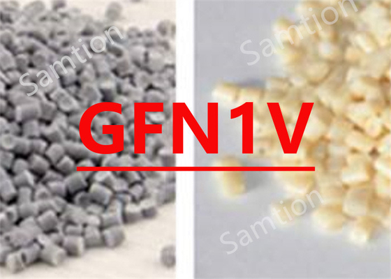 S-Plastic Noryl GFN1V es un material reforzado con 10% de fibra de vidrio con un HDT/A de 110C según ISO 75