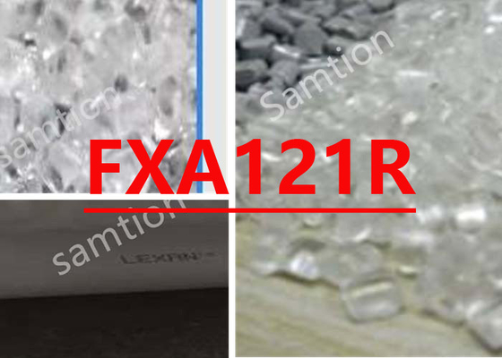 La resina S-Plastic Lexan Fxa121r no garantiza la precisión del color en los efectos de metamerismo angular.