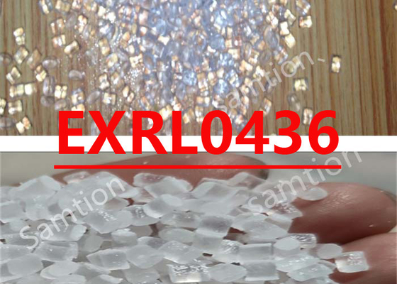 S-Plastic Lexan EXRL0436 Grado retardante de llama de viscosidad media con un aspecto metálico brillante.