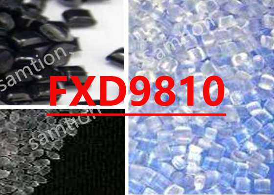 La resina S-Plastic Lexan FXD9810 es una mezcla de copolímero PC-siloxano retardante de llama no clorada y no bromada.
