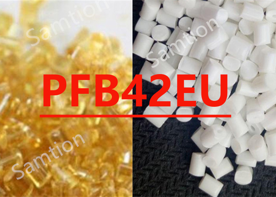 S-Plastic Thermocomp PFB42EU es un compuesto basado en resina PA 6 que contiene fibra de vidrio, cuentas de vidrio.
