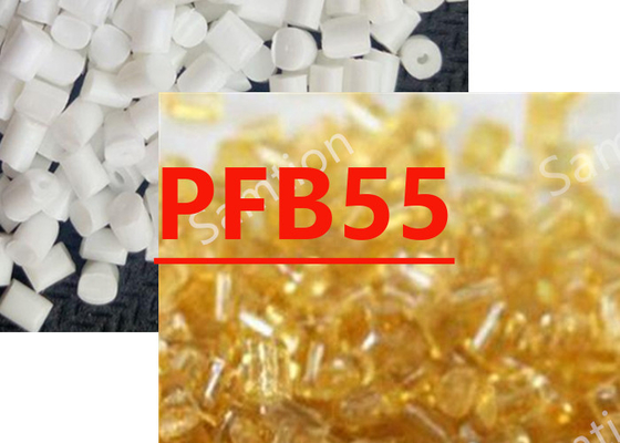 S-Plastic Thermocomp PFB55 es un compuesto basado en resina PA 6 que contiene perlas de vidrio, fibra de vidrio.