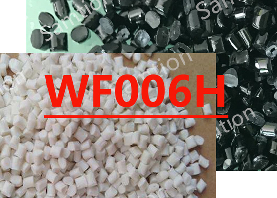 La resina WF006H de S-Plastic Thermocomp es un compuesto a base de resina de polibutileno terefalato que contiene fibra de vidrio.