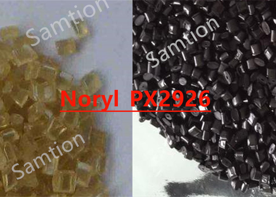 La resina S-Plastic Thermocomp Noryl_PX2926 es un PPE + PS reforzado de alto módulo. 5VA con una potencia nominal de 2,5 en negro y de 3,0 en gris.