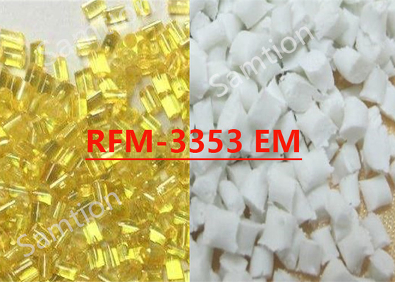 La resina S-Plastic Thermocomp RFM-3353 EM es un compuesto a base de resina Nylon 66 que contiene fibra de vidrio, mineral.