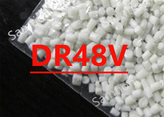 S-Plastic Valox DR48V resina es un 17% de vidrio reforzado retardante de llama de inyección de moldeo PBT resina aplicaciones Lámpara de calcetín