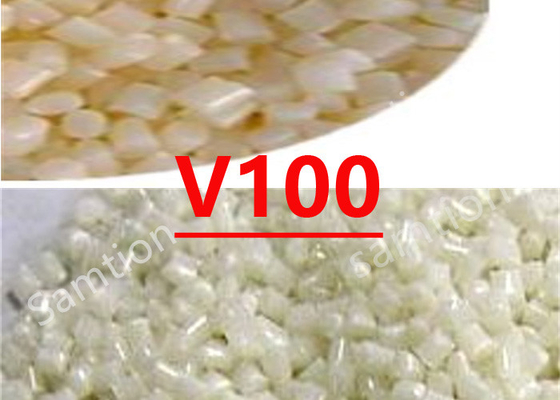 Resina S-Plastic Cycolac V100 está en la lista UL/CSA. ABS retardante de llama basado en aditivos no PBBE. Buenas propiedades/dureza