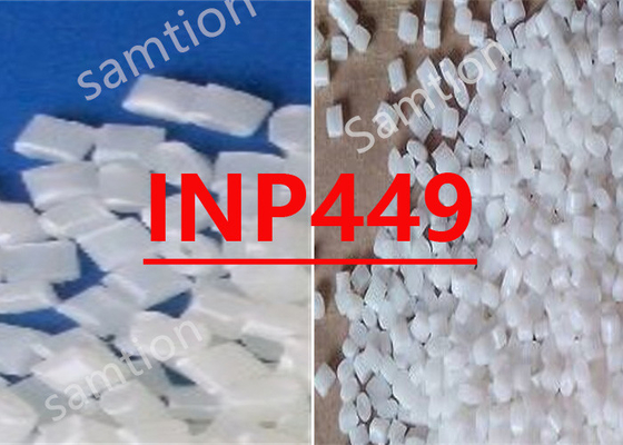 S-Plastic Cycolac INP449 es una resina T-SAN (teflón (PTFE) - estireno-ancrilonitrilo) para su uso como agente antigoteo FR