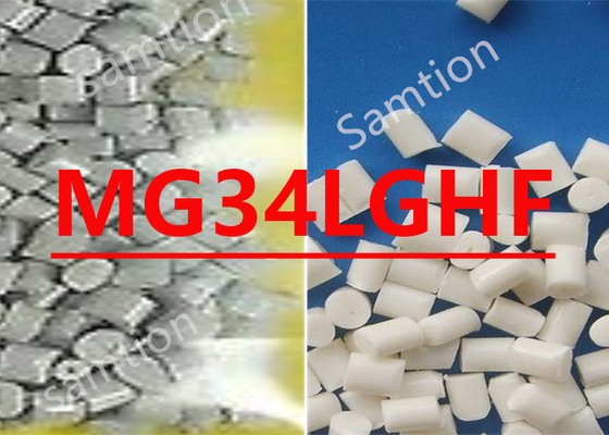 S-Plastic Cycolac MG34LGHF ABS de bajo brillo y alto flujo para aplicaciones interiores sin pintar.