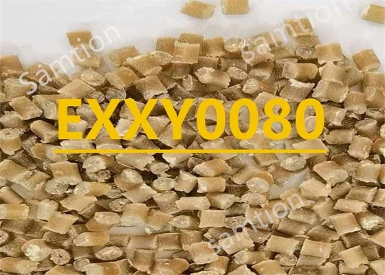 Xenoy EXXY0080 es una mezcla de PC+PET reforzada, alta temperatura, muy baja CTE, con una rigidez muy alta.