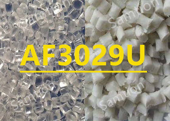 S-Plastic Verton AF3029U es un compuesto a base de resina de acrilonitril butadieno que contiene fibra de vidrio, retardante de llama, propi