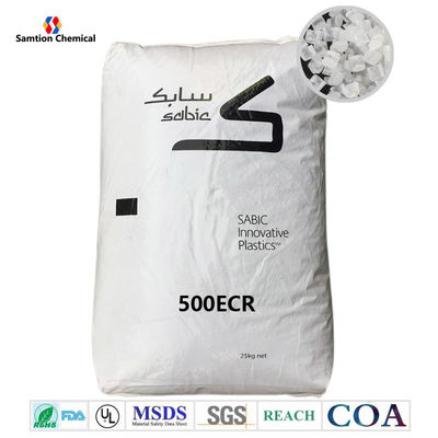 SGS S-Plastic  Polycarbonate Pellets de resina de plástico 500ECR 10% de fibra de vidrio