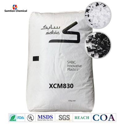 S-Plastic Cycoloy XCM830 PC Material de pellets de resina ABS con alta rigidez y rendimiento de impacto