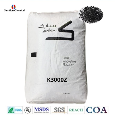 Pellets de resina de plástico antiestático S-Plastico resina acetal a granel blanco Verton K3000Z