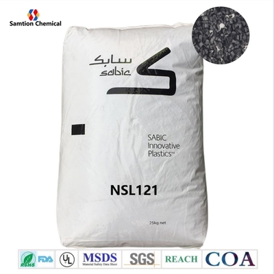 Fibra de acero inoxidable S-Plastic LNP Faradex NSL121 PTFE Pelletas de resina virgen Conductivas eléctricamente