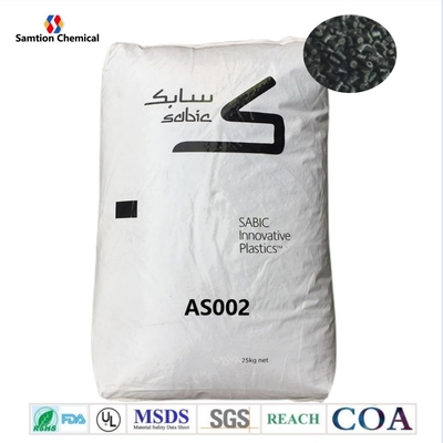 S-Plastic Faradex AS002 Acrilonitrilo Butadieno Estireno que contiene acero inoxidable con protección EMI/RFI eléctricamente conductiva