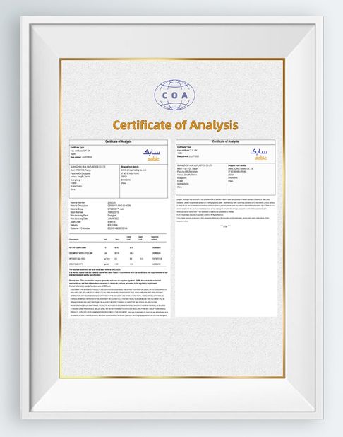 CHINA SAMTION INTERNATIONAL LIMITED certificaciones