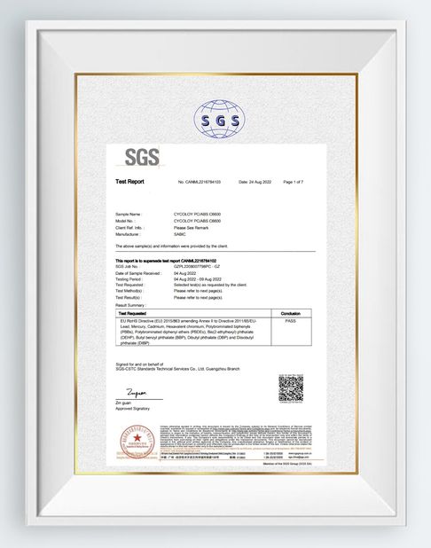 CHINA SAMTION INTERNATIONAL LIMITED certificaciones